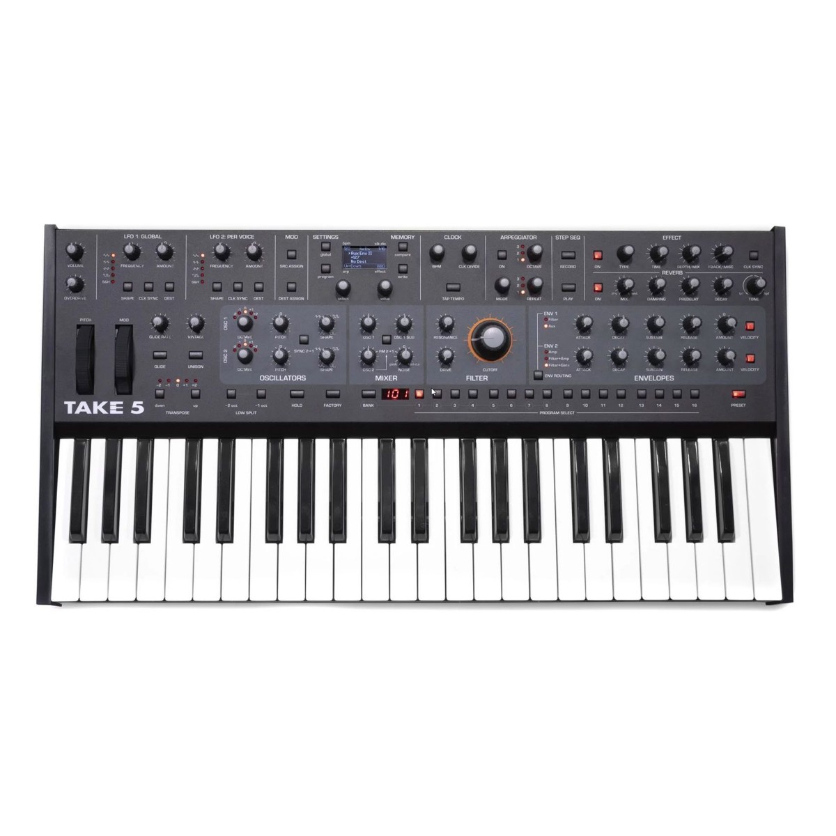 Sequential Take 5 Keyboard